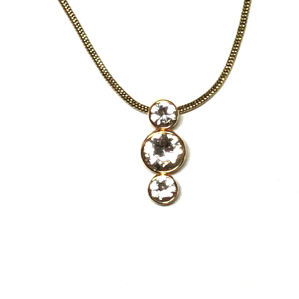 Swarovski Crystal Gold-tone Pendant Necklace